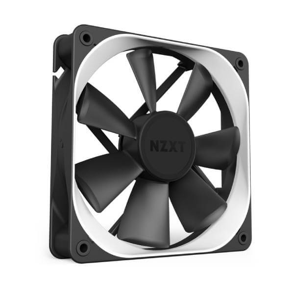 Nzxt Aer White Trim For 120mm AER P and F Series Case Fan, Dual Pack